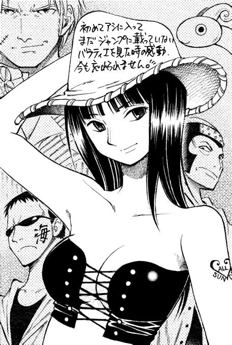 Nico Robin Johnny Yosaku And Fullbody One Piece Drawn By Tatsuma