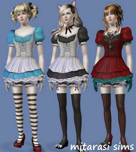 Ts3 Cc Outfits For Teens Clothes Sims Cc