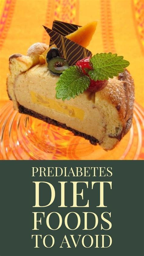 Prediabetes Diet Foods To Avoid Foods To Avoid Prediabetic Diet Food
