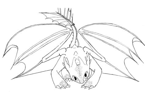Toothless For Kids Coloring Page Download Print Or Color Online For Free