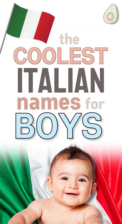 The Coolest Italian Names For Boys Picture Of Baby Boy In Front Of