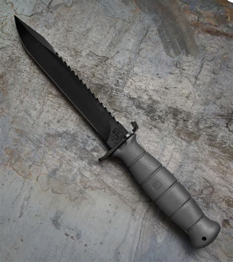 Glock Field Fixed Blade Knife Gray 65 Black Kg39180 Blade Hq