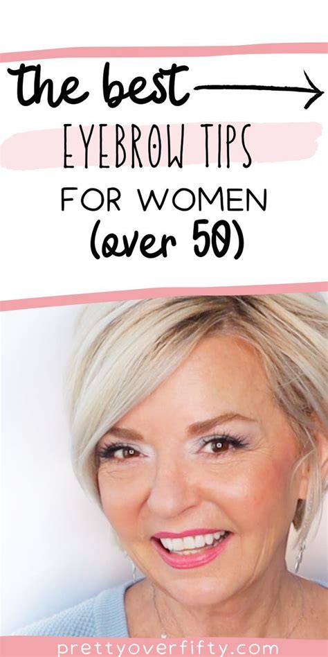 Eyebrow Tips For Women Over 50 Makeup Tips For Older Women Long Hair