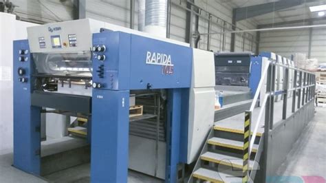 2008 Kba Rapida 105 5alv2 Trinity Printing Machinery Inc
