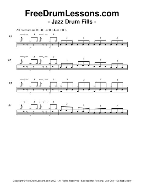 Calaméo 82 Jazz Drum Fills 1