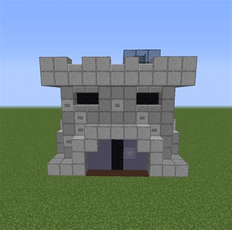 Clash Of Clans Clan Castle 2 Blueprints For Minecraft Houses Castles