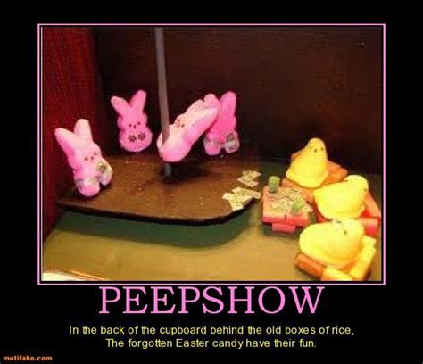 Pin By Barb Frankow On Giggles And Things Easter Humor Peep Show Peeps Candy