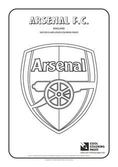 Arsenal squad get set for burnley trip. Print Arsenal Logo Soccer Coloring Pages or Download ...