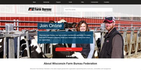 Wisconsin Farm Bureau Unveils New Website Wisconsin Farm Bureau