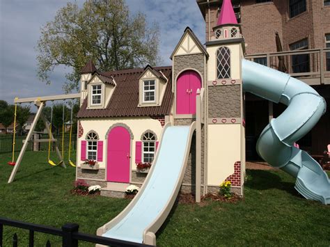 Think Springwith This Adorable Castle Playhouse ~ Lilliput Play