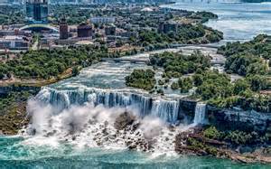 Wallpaper Beautiful Waterfalls Niagara Falls New York Usa 1920x1200