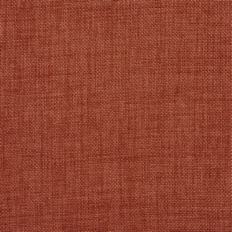 B005 Burnt Orange Solid Woven Outdoor Indoor Upholstery Fabric