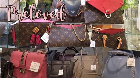 Secondhand Luxury Handbags Preloved Youtube