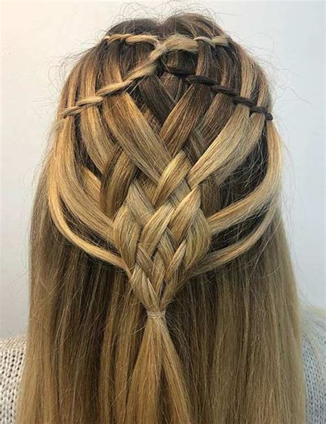 10 Waterfall Braid Hairstyles