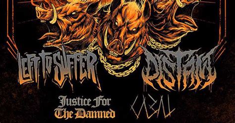 Left To Suffer And Distant Announce North American Tour With Justice
