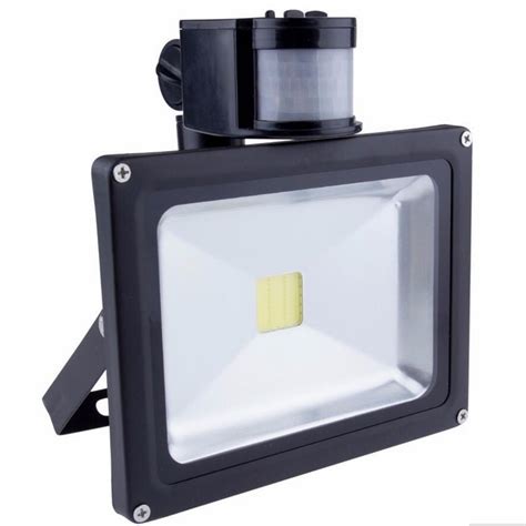 Pir Led Flood Light Motion Sensor Outdoor Lighting 10w 20w 30w 50w