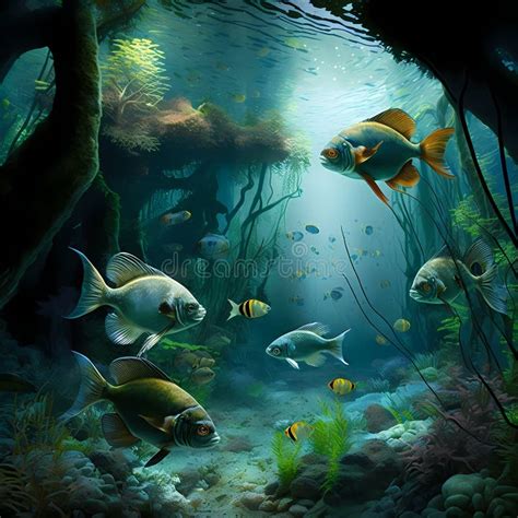 Aquatic Habitats Stock Illustrations 442 Aquatic Habitats Stock