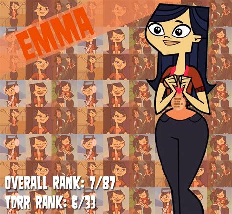 Total Drama Ranking 7 Emma By Quickdrawdynophooey On Deviantart