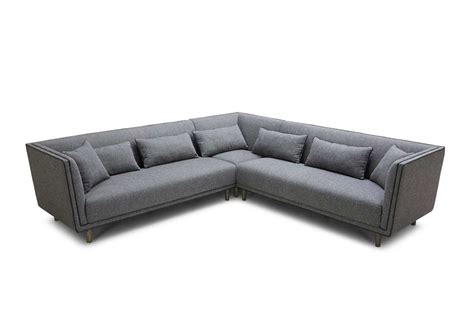 Maybe you would like to learn more about one of these? Grey Fabric Sectional Sofa VG615 | Fabric Sectional Sofas