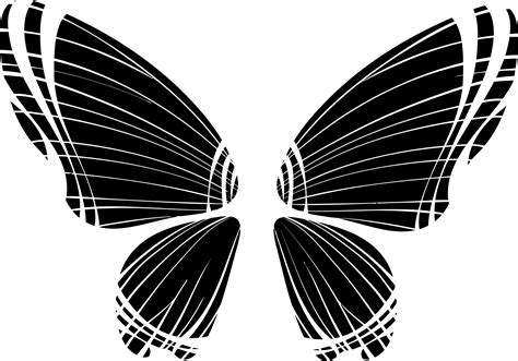 Free Black And White Butterfly Wings Download Free Black And White