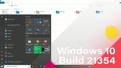 Windows 10 Build 21354 Apps List New Icons News And Interests More