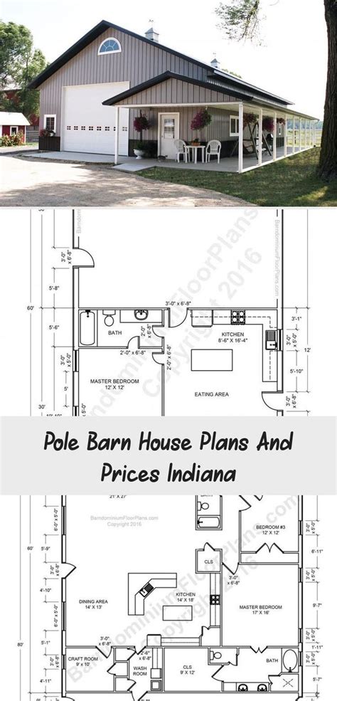 Pole Building Home Floor Plans Color And Mood
