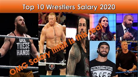 Top 10 Wrestlers Salary 2020 Facts 001 Interesting Facts Youtube