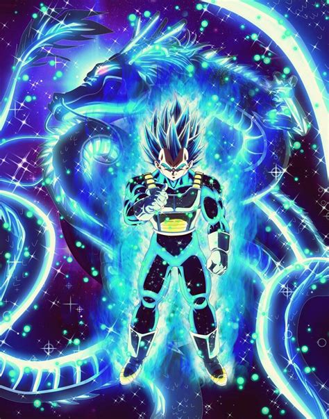 It is an anime original transformation, with its appearance in. Vegeta SSB Evolution | Dragon ball artwork, Anime dragon ...