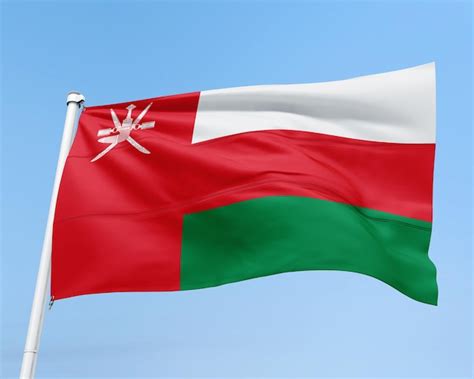 Premium Psd Flag Of The Country Of Oman