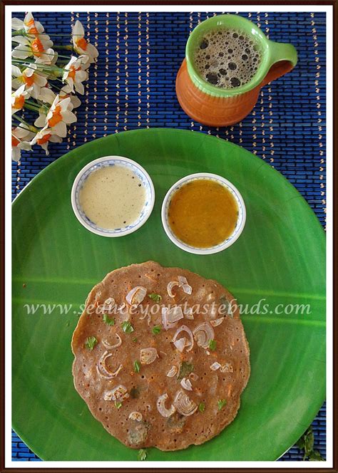 healthy ragi vegetable dosa instant breakfast seduce your tastebuds