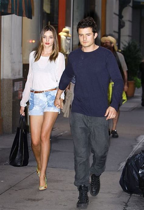Orlando Bloom And Miranda Kerr Hold Hands As They Head Out In Nyc