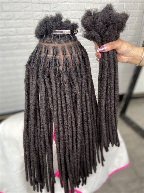 Loc Extensions Human Hair Extension Dreadlocks Feather Hair Extensions Faux Locs Hairstyles