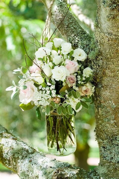 Vintagerustic Wedding Flowers For Outdoor Wedding Ceremony