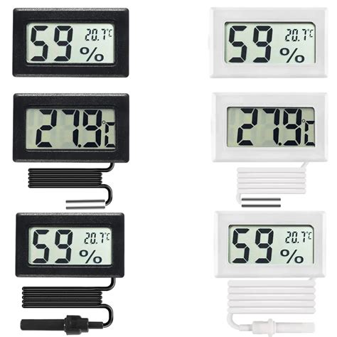 Mini Digital Lcd Indoor Convenient Temperature Sensor Humidity Meter