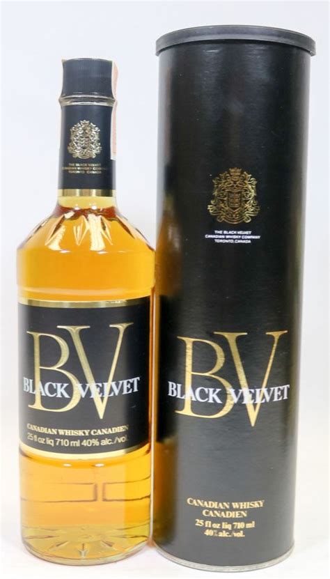 Black Velvet Canadian Whiskey 710ml 40 Kastner Auctions