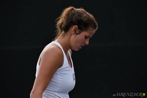 Julia Goerges Julia Goerges In Her 2nd Rd Match Against Sa Flickr