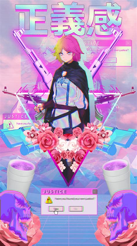 19 Aesthetic Vaporwave Anime Wallpaper Tachi Wallpaper