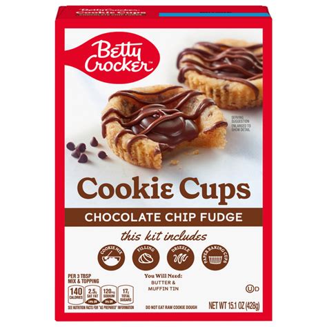 Save On Betty Crocker Cookie Cups Kit Chocolate Chip Fudge Order Online