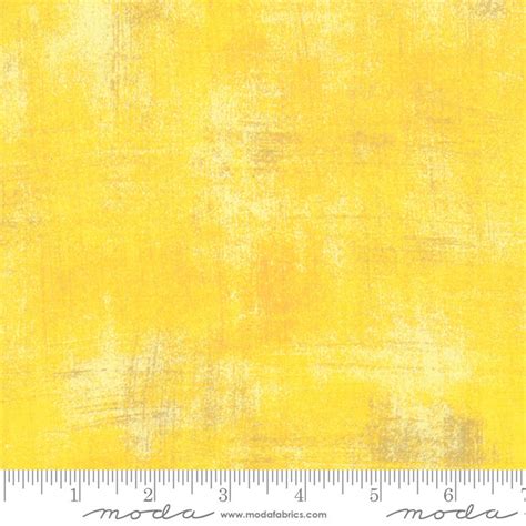 Yellow Moda Grunge Quilt Fabric By The Yard Cotton Basic Etsy