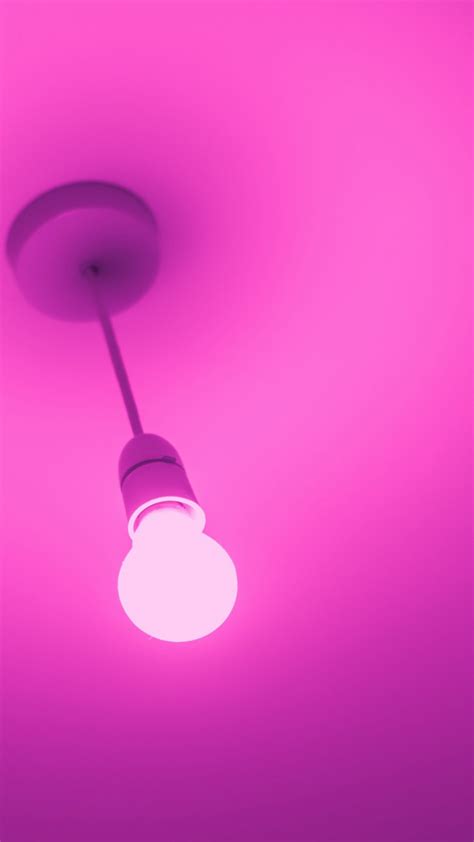 Download Pink Light Bulb Free Pure 4k Ultra Hd Mobile