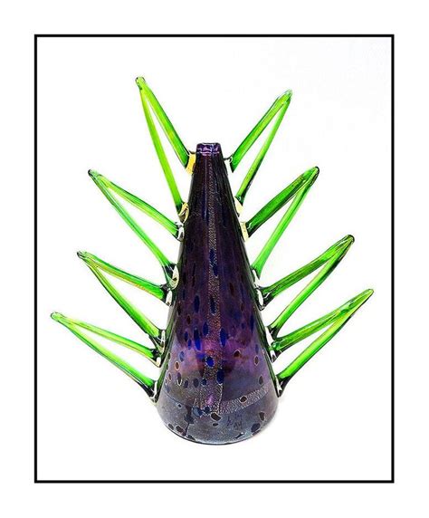 Dale Chihuly Dale Chihuly Venetian Vase Sculpture Original Hand Blown