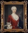 Portrait Of Melusine Sophie, Countess Von Der Schulenburg C.1741 ...