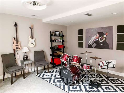 The Top 80 Music Room Ideas