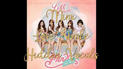 밍스 Minx Love Shake Instrumental Hidden Vocals YouTube