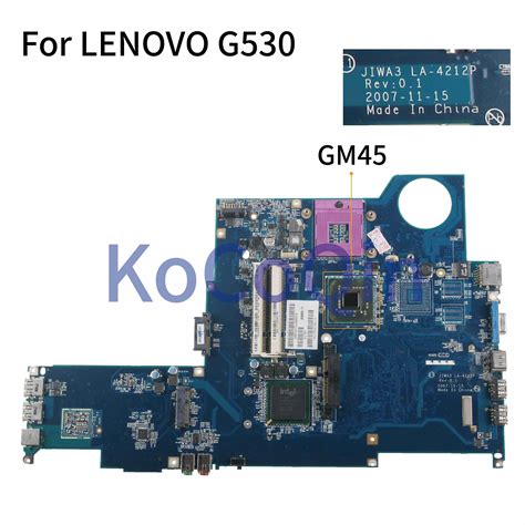 Kocoqin Laptop Motherboard For Hp Comaq 6530s 6730s Mainboard 501354