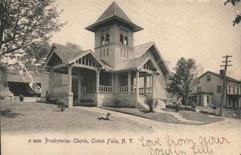 Presbyterian Church Croton Falls Ny Postcard