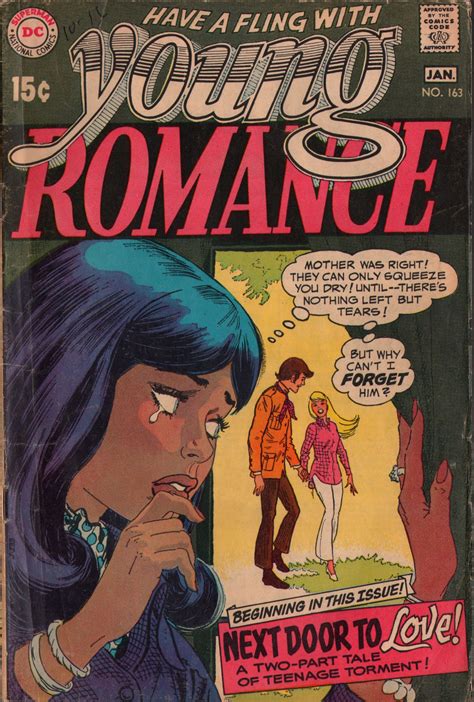 Nick Cardy Cover Romance Comics Romantic Comics Young Romance