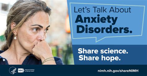 Nimh Digital Shareables On Anxiety Disorders