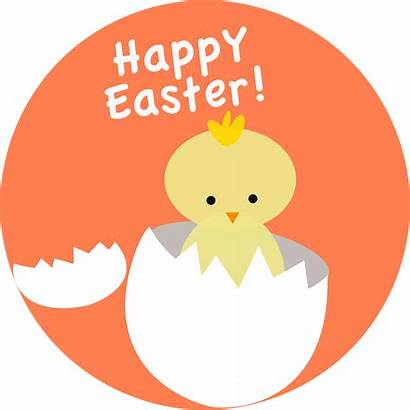 Easter Chick Hatching Clipart Clip Egg Vector