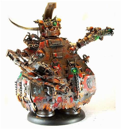 Ork Stompa Conversion Warhammer Warhammer 40k Miniatures Orks 40k